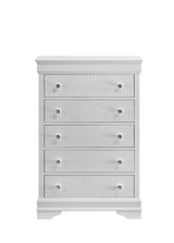 Modern Upholstered Wood 5-Piece Bedroom Furniture Set - Sleep Galleria