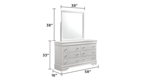Modern Upholstered Wood 5 - Piece Bedroom Furniture Set - Driftwood - Sleep Galleria