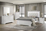 Modern Upholstered Wood 5-Piece Bedroom Furniture Set - Sleep Galleria
