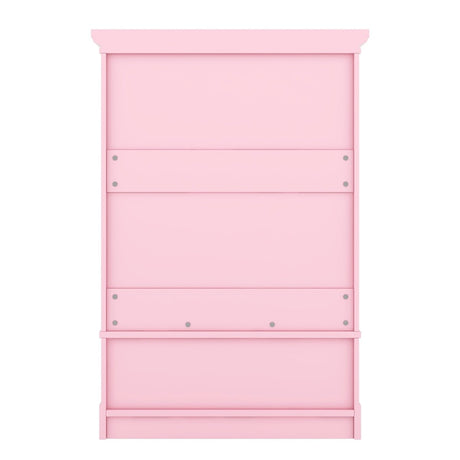 Open Children's Wardrobe With Hanging Rod Drawer - Driftwood - Sleep Galleria