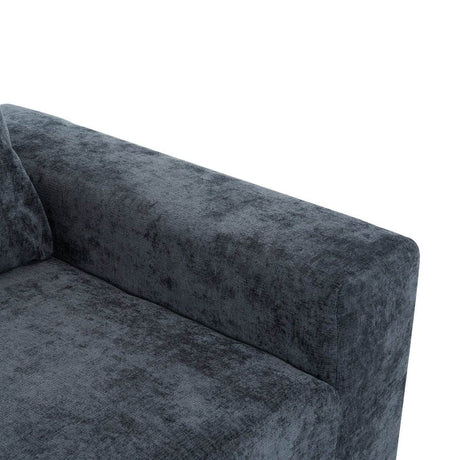 Oversized Modular Sectional Sofa Set Grey Chenille - Driftwood - Sleep Galleria