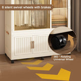 Portable Children’s Wardrobe Closet Organizer With Magnetic Doors - Sleep Galleria
