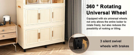 Portable Magnetic Door Wardrobe Closet Organizer Storage Furniture - Sleep Galleria