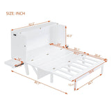 Queen Space-Saving Murphy Bed With USB Charging Ports - Sleep Galleria