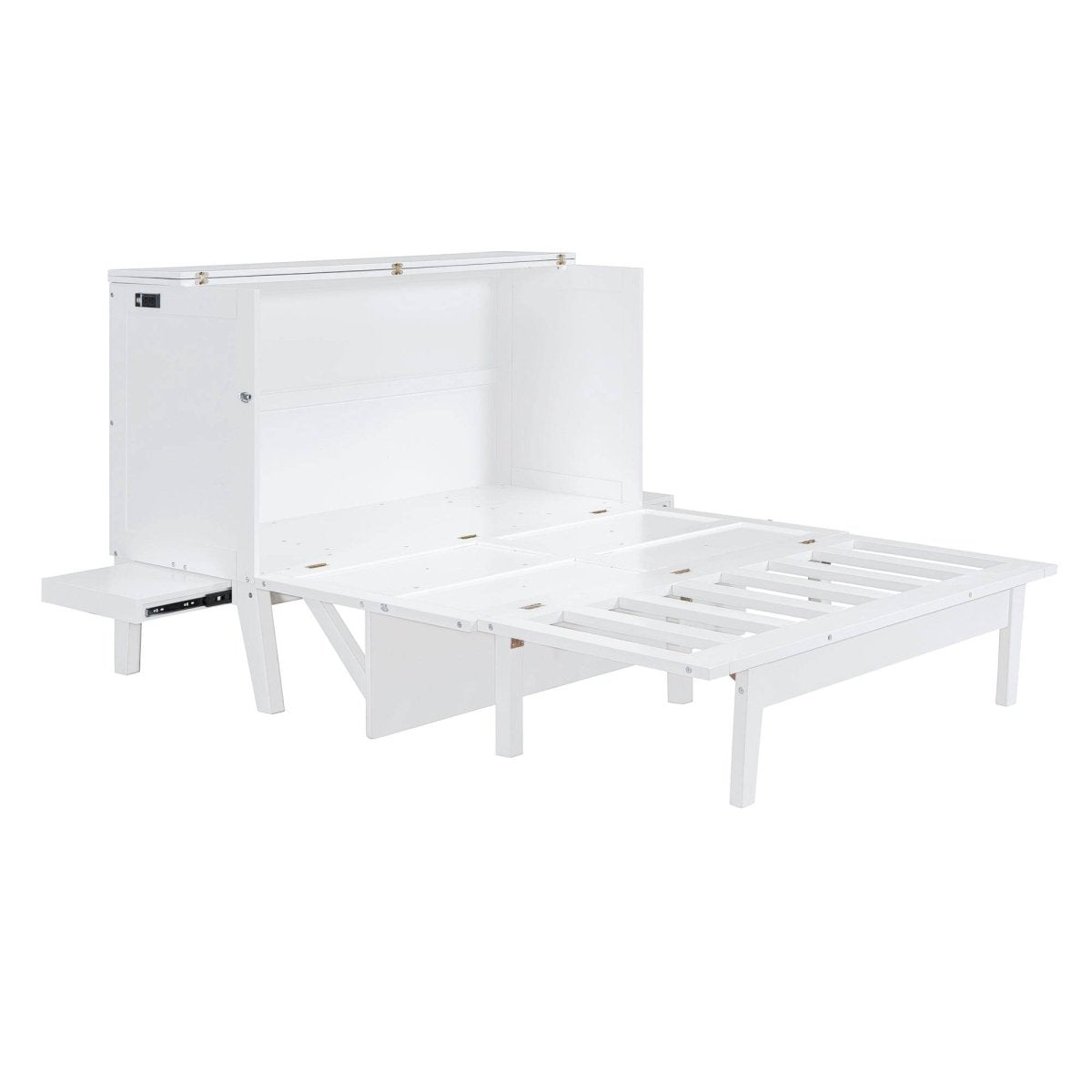 Queen Space-Saving Murphy Bed With USB Charging Ports - Sleep Galleria
