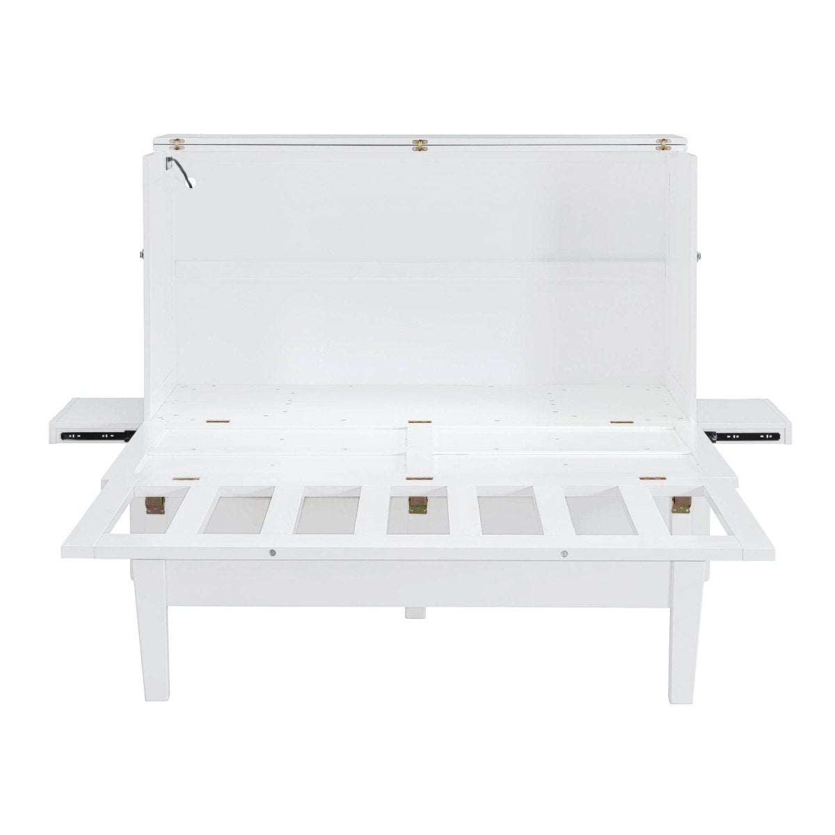 Queen Space-Saving Murphy Bed With USB Charging Ports - Sleep Galleria