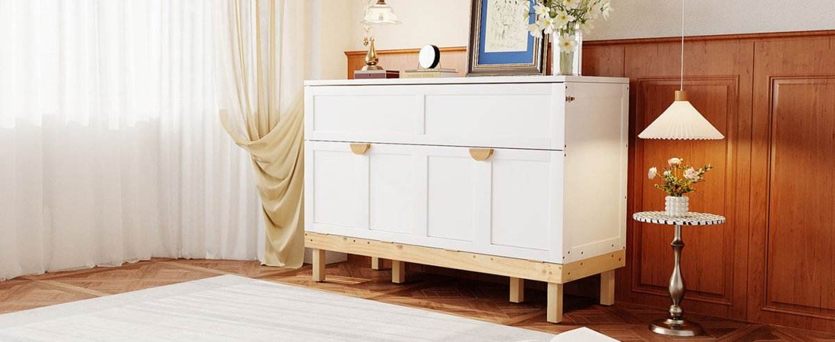 Queen Space-Saving Solid Wood Murphy Bed Frame - Sleep Galleria