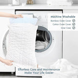 Set Of 2 Adjustable Cooling Shredded Memory Foam Pillows - Sleep Galleria