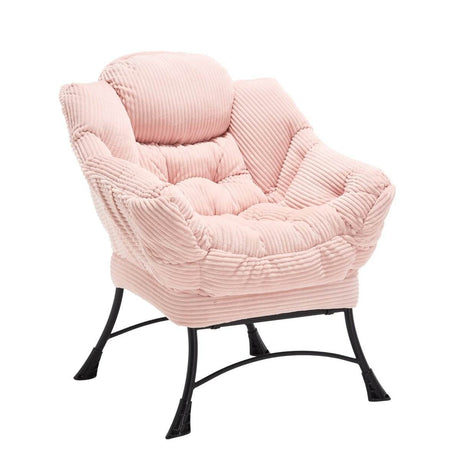 Soft Lazy Chair With Ottoman Ergonomic Accent Seating - Sleep Galleria