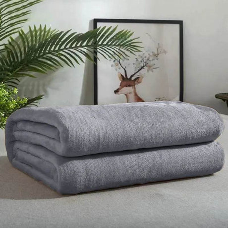 Soft Portable Coral Fleece Flannel Blanket 70x100cm - Sleep Galleria