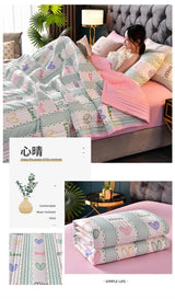 Soft Quilted Polyester Summer Quilt Blanket - Sleep Galleria