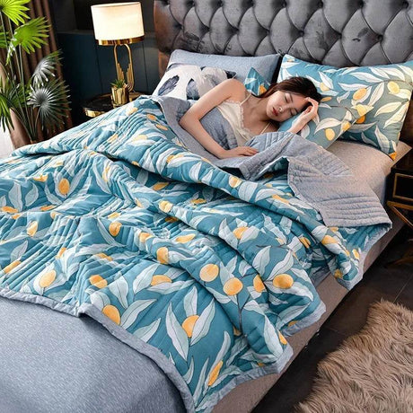 Soft Quilted Polyester Summer Quilt Blanket - Sleep Galleria