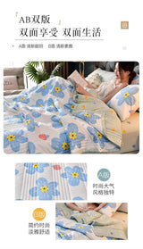 Soft Quilted Polyester Summer Quilt Blanket - Sleep Galleria