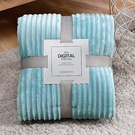 Super Soft Coral Fleece Plush Throw Blanket - Sleep Galleria