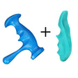 T - Shaped Manual Deep Trigger Point Massage Stick - Driftwood - Sleep Galleria