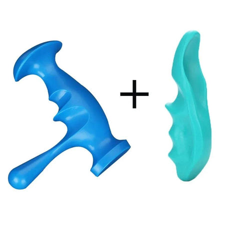 T - Shaped Manual Deep Trigger Point Massage Stick - Driftwood - Sleep Galleria