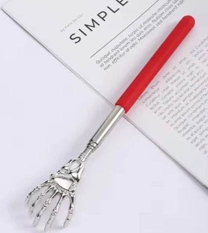 Telescopic Stainless Steel Extendable Back Scratcher - Driftwood - Sleep Galleria