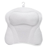 Thick Supportive Bath Pillow With Strong Suction Cups - Sleep Galleria