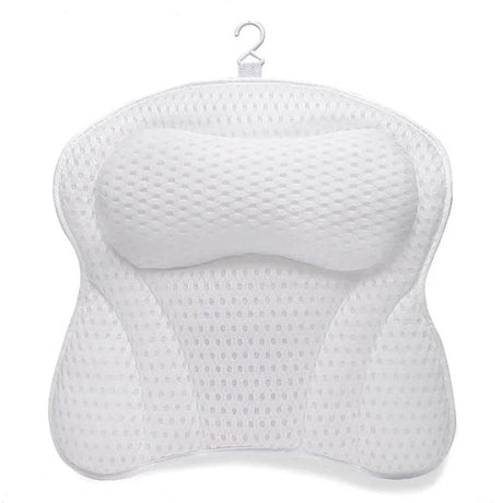 Thick Supportive Bath Pillow With Strong Suction Cups - Driftwood - Sleep Galleria