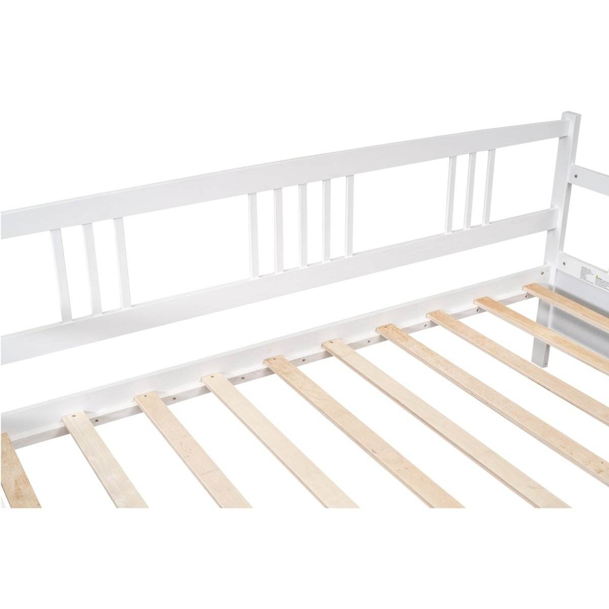 Twin Size Solid Wood Daybed With Two Drawers - Sleep Galleria