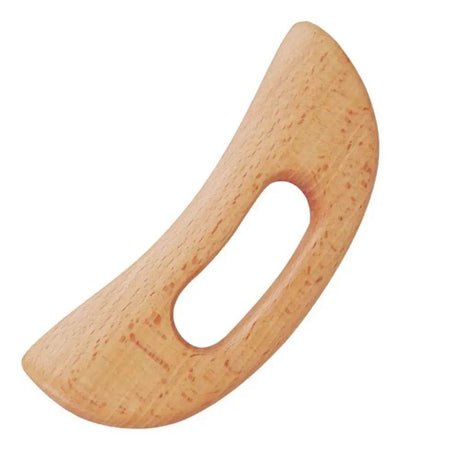Wooden Beech Gua Sha Massage Scraping Tool - Driftwood - Sleep Galleria