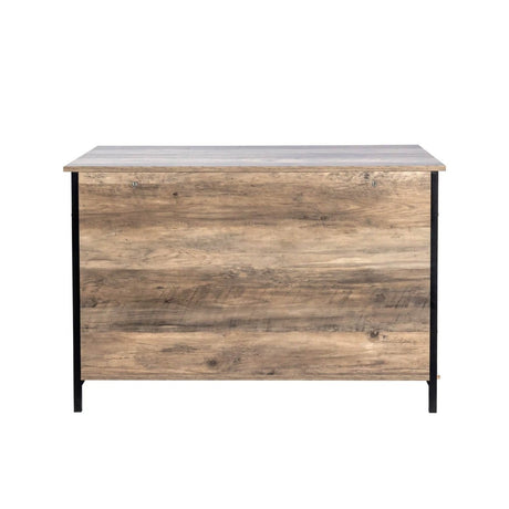 Wooden Indoor Dog Crate Furniture With Two Doors - Sleep Galleria