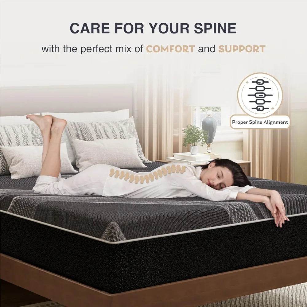10-Inch Gel Memory Foam Mattress - Sleep Galleria