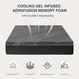 10-Inch Gel Memory Foam Mattress - Sleep Galleria