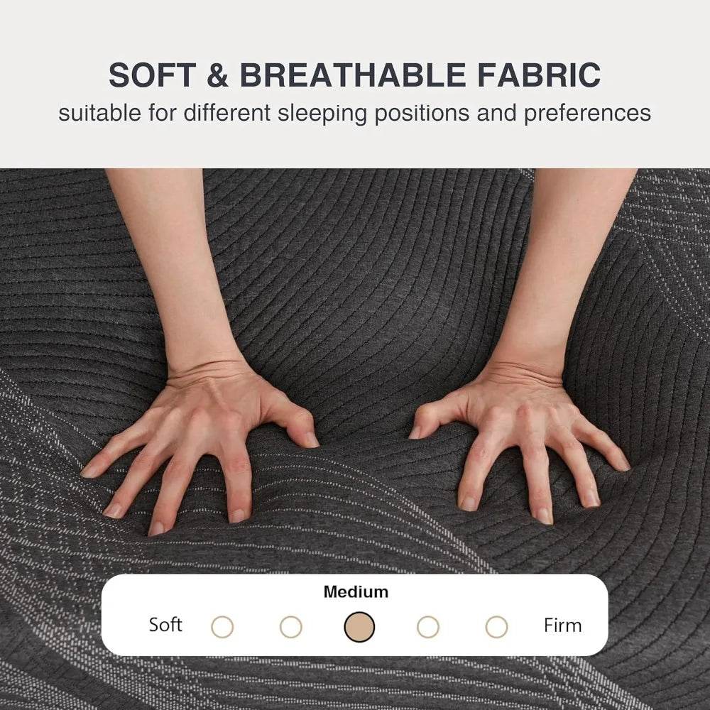 10-Inch Gel Memory Foam Mattress - Sleep Galleria