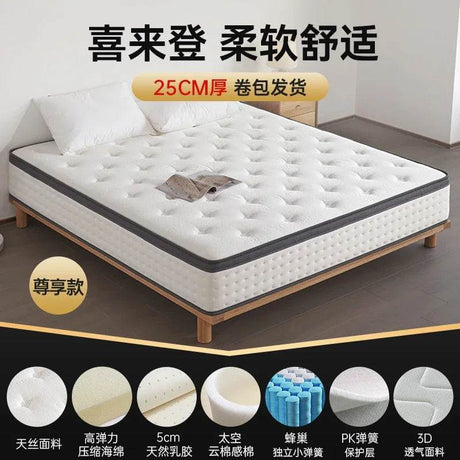11-Inch Latex Hybrid Mattress Moderate Firmness - Sleep Galleria