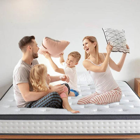 11-Inch Latex Hybrid Mattress Moderate Firmness - Sleep Galleria