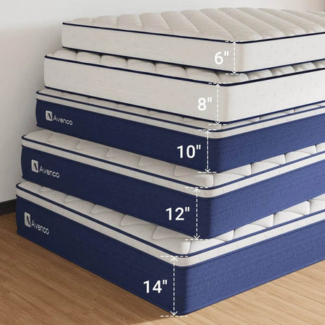 12-Inch Hybrid Memory Foam Mattress - Sleep Galleria