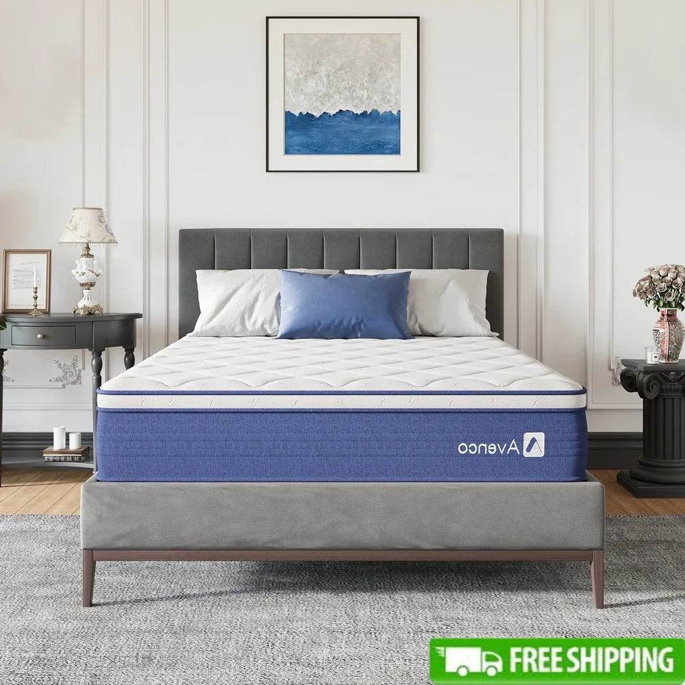 12 - Inch Hybrid Memory Foam Mattress - DUTRIEUX - Sleep Galleria