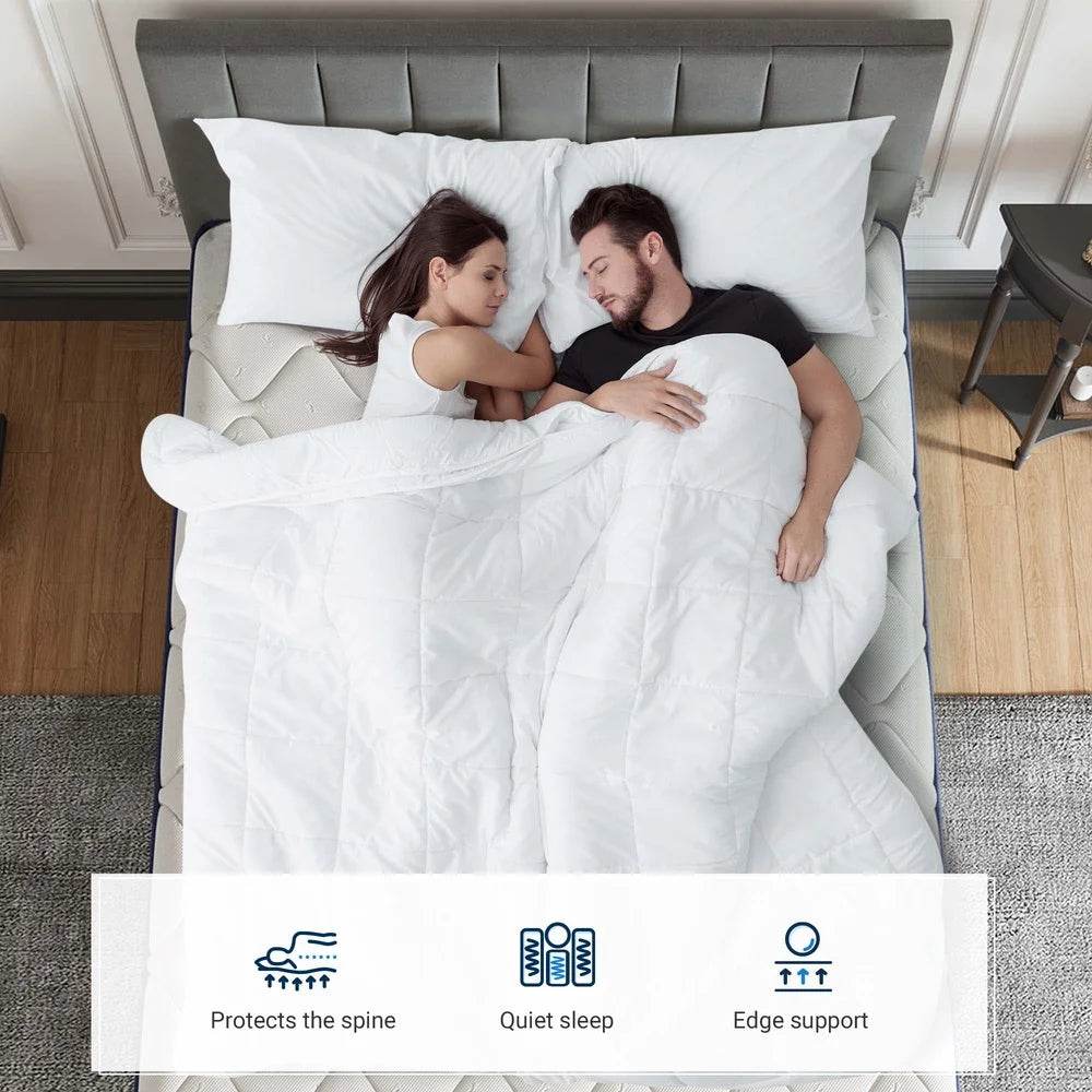 12 - Inch Hybrid Memory Foam Mattress - DUTRIEUX - Sleep Galleria