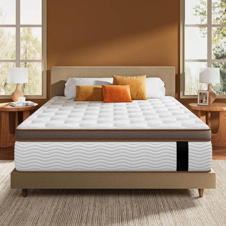 14-Inch Euro Top Hybrid Mattress - Sleep Galleria