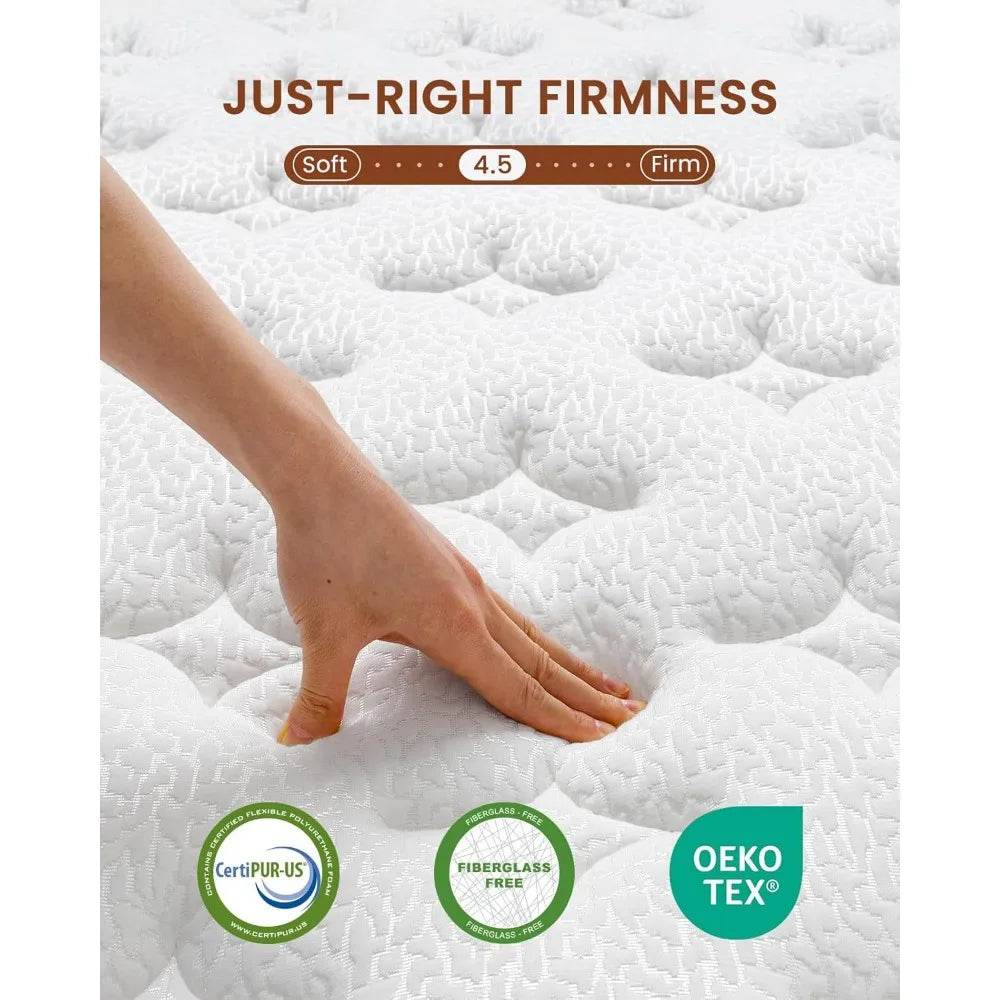 14-Inch Euro Top Hybrid Mattress - Sleep Galleria
