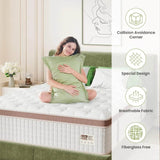 Euro Top Hybrid Mattress With Motion Isolation - Sleep Galleria