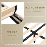 Upholstered Modern Platform Bed Frame With Storage - Sleep Galleria