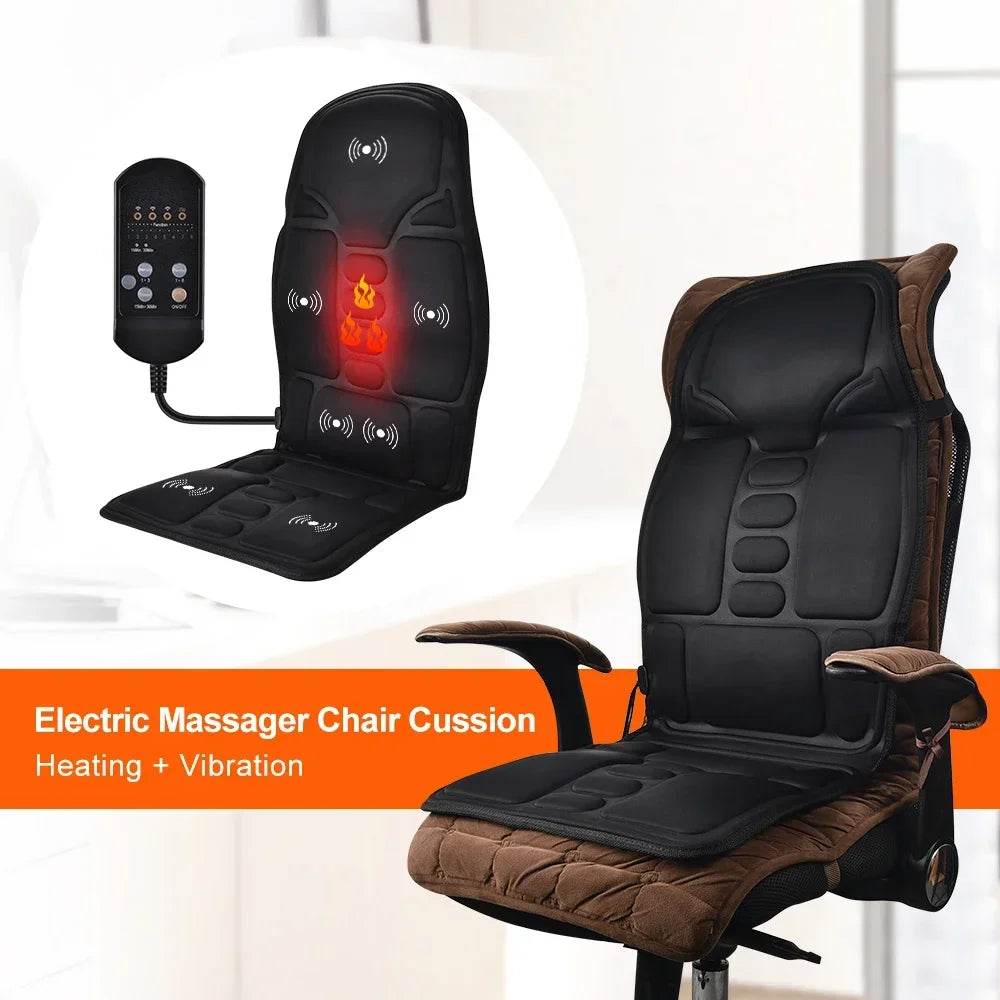 Vibrating Electric Full Body Portable Massage Cushion - DUTRIEUX - Sleep Galleria