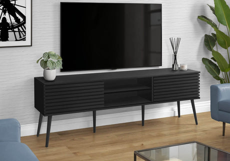 Contemporary Solid Wood 72-Inch TV Stand Console - Sleep Galleria