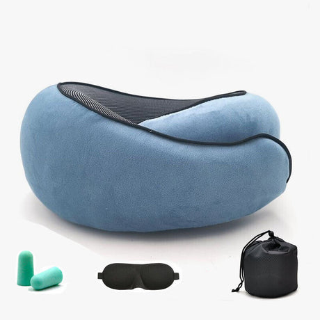 Neck Travel Pillow Memory Foam Neck Pillow Comfort Compact Ergonomic for Travel