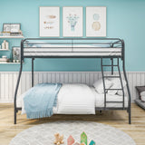 Heavy Duty Twin-Over-Full Metal Bunk Bed Frame