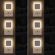 Night Light, Night Lights Plug into Wall 6-Pack, Plug in Night Light, Dusk to Dawn Nightlight Led Night Lights for Bedroom, Bathroom, Hallway Warm White