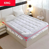 360gsm Quilted Thin Mattress Pad with Bed Skirt Protector Cover - easYum - Sleep Galleria