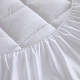 360gsm Quilted Thin Mattress Pad with Bed Skirt Protector Cover - easYum - Sleep Galleria