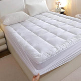 360gsm Quilted Thin Mattress Pad with Bed Skirt Protector Cover - easYum - Sleep Galleria
