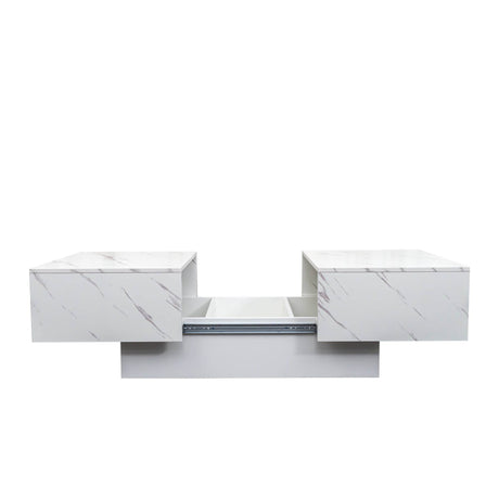 Extendable Sliding Top Coffee Table With Hidden Storage - Sleep Galleria