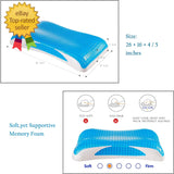 Cooling Gel Pillow,Memory Foam Cooling Gel Pillow,Cooling Orthopedic Memory Foam
