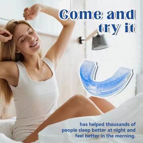 Adjustable Comfortable Anti - Snoring Mouth Guard Appliance - eelhoe - Sleep Galleria
