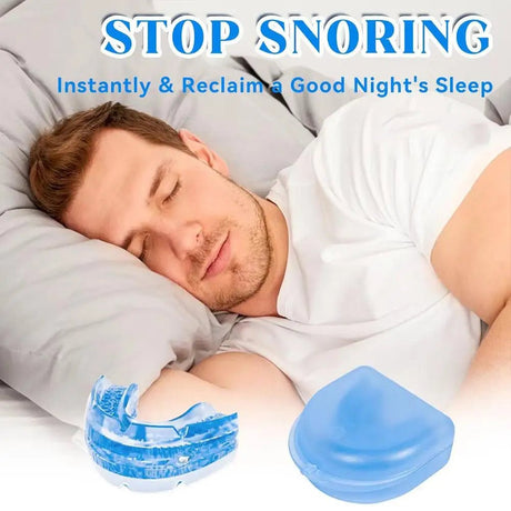 Adjustable Comfortable Anti - Snoring Mouth Guard Appliance - eelhoe - Sleep Galleria